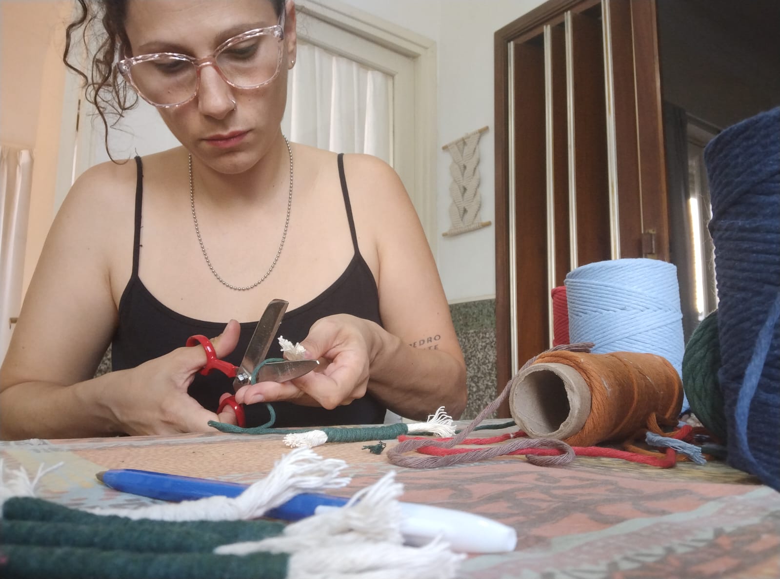 Eliana, la creativa detrás de Mérida Tapices